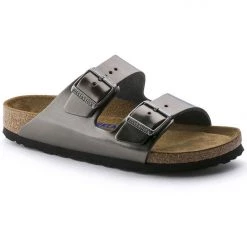 Birkenstock Arizona Soft Footbed Leather Sandal Womens