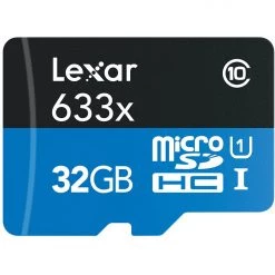 Gear Lexar 32GB Micro SDHC Memory Card For GoPro