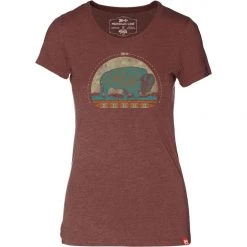 Meridian Line Petra Bison 50-50 T-Shirt Womens