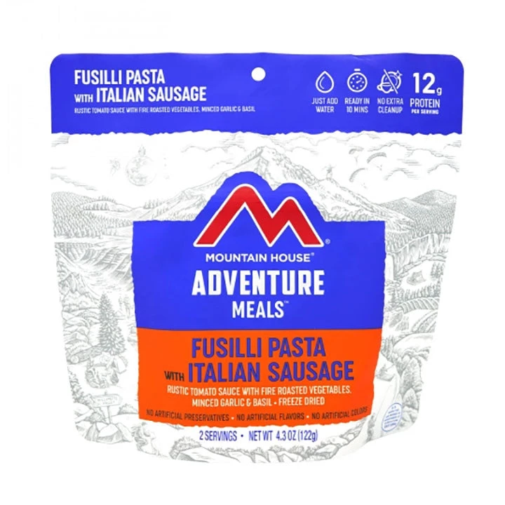 Mountain House Fusilli Pasta 1 Mountain House Fusilli Pasta