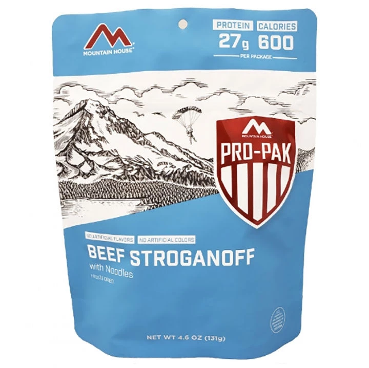 Mountain House Beef Stroganoff Pro Pak Gear 1 Mountain House Beef Stroganoff Pro Pak Gear
