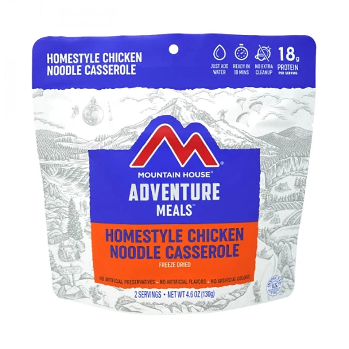 Gear Mountain House Homestyle Chicken Noodle Casserole 1 Gear Mountain House Homestyle Chicken Noodle Casserole