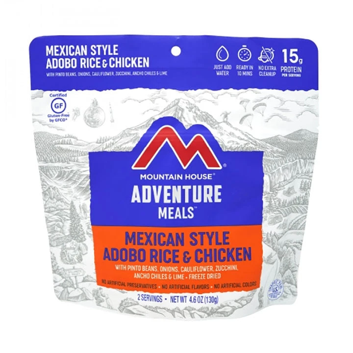 Gear Mountain House Mexican Adobo Rice And Chicken 1 Gear Mountain House Mexican Adobo Rice And Chicken