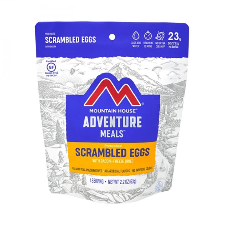Mountain House Scrambled Eggs With Bacon 1 Mountain House Scrambled Eggs With Bacon