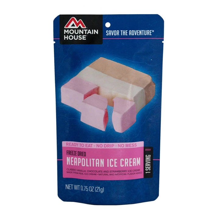 Mountain House Neapolitan Ice Cream The 10 Essentials 1 Mountain House Neapolitan Ice Cream The 10 Essentials