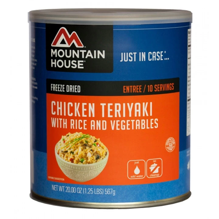 Mountain House Chicken Teriyaki With Rice Number 10 Can The 10 Essentials 1 Mountain House Chicken Teriyaki With Rice Number 10 Can The 10 Essentials
