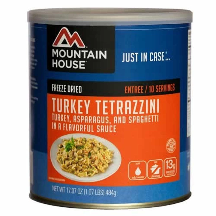 The 10 Essentials Mountain House Turkey Tetrazzini Number 10 Can 1 The 10 Essentials Mountain House Turkey Tetrazzini Number 10 Can