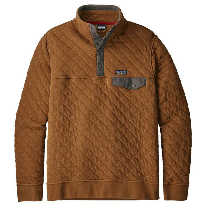 Patagonia Organic Cotton Quilt Snap-T Pullover Mens 3 Patagonia Organic Cotton Quilt Snap-T Pullover Mens