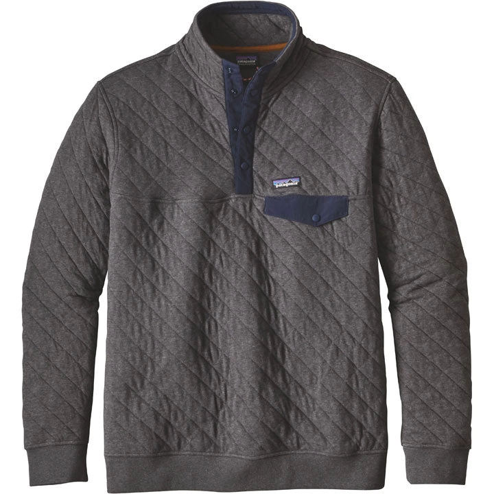Patagonia Organic Cotton Quilt Snap-T Pullover Mens 1 Patagonia Organic Cotton Quilt Snap-T Pullover Mens