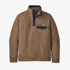 Patagonia Organic Cotton Quilt Snap-T Pullover Mens 7 Patagonia Organic Cotton Quilt Snap-T Pullover Mens