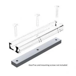 Activities YakAttack GearTrac GT90 Backing Plate 12"