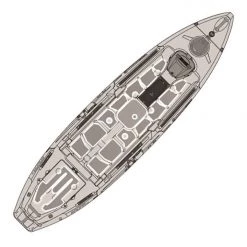 Wilderness Systems Harmony Silent Traction Pad For Radar 115 Gear