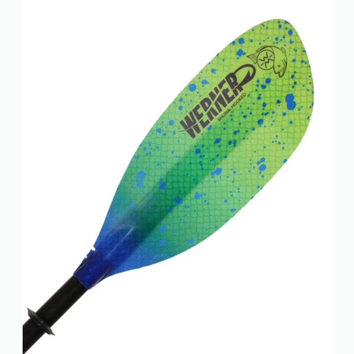 Werner Paddles Activities Werner Shuna: Hooked 2 Piece Kayak Paddle 2 Werner Paddles Activities Werner Shuna: Hooked 2 Piece Kayak Paddle