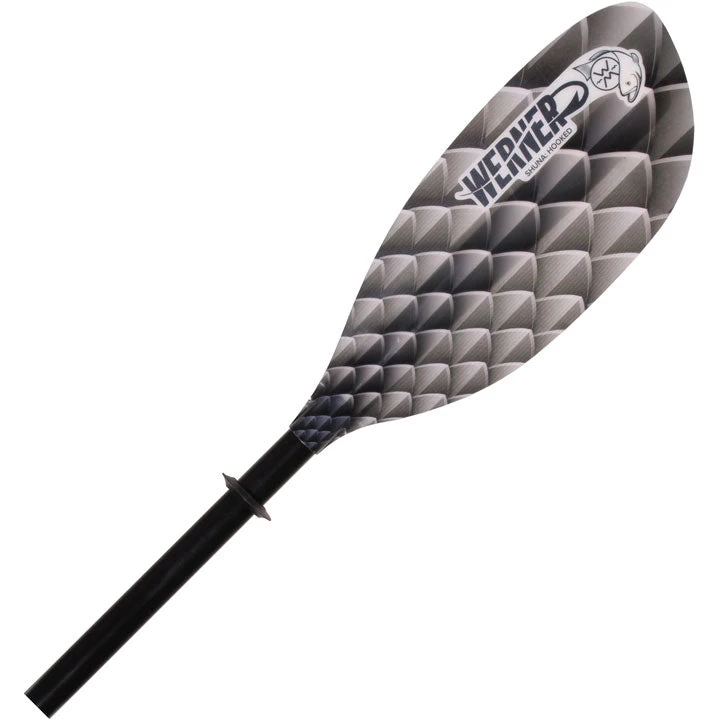 Werner Paddles Activities Werner Shuna: Hooked 2 Piece Kayak Paddle 1 Werner Paddles Activities Werner Shuna: Hooked 2 Piece Kayak Paddle
