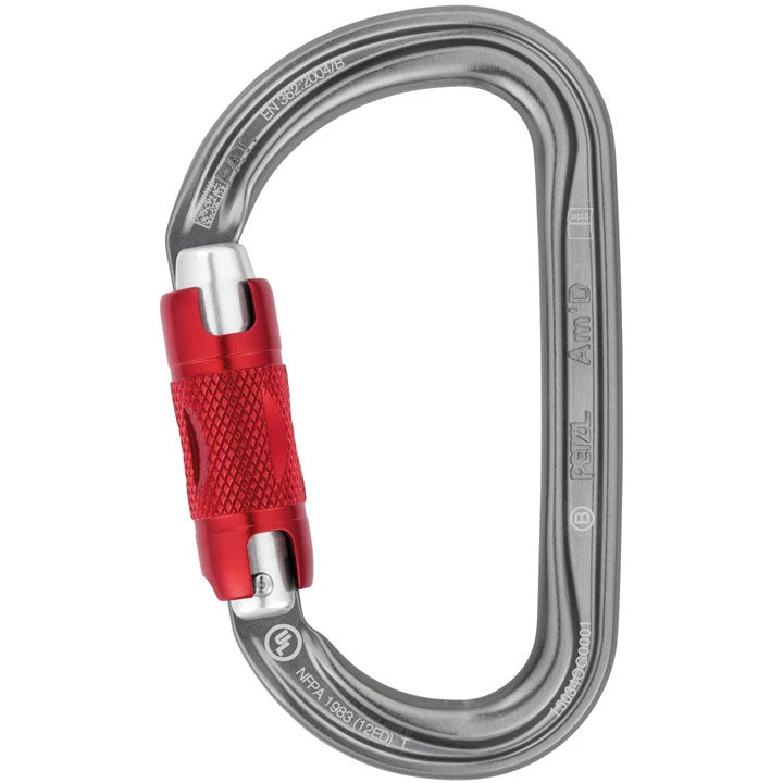 Petzl AmD Twist Locking Carabiner Gear 1 Petzl AmD Twist Locking Carabiner Gear