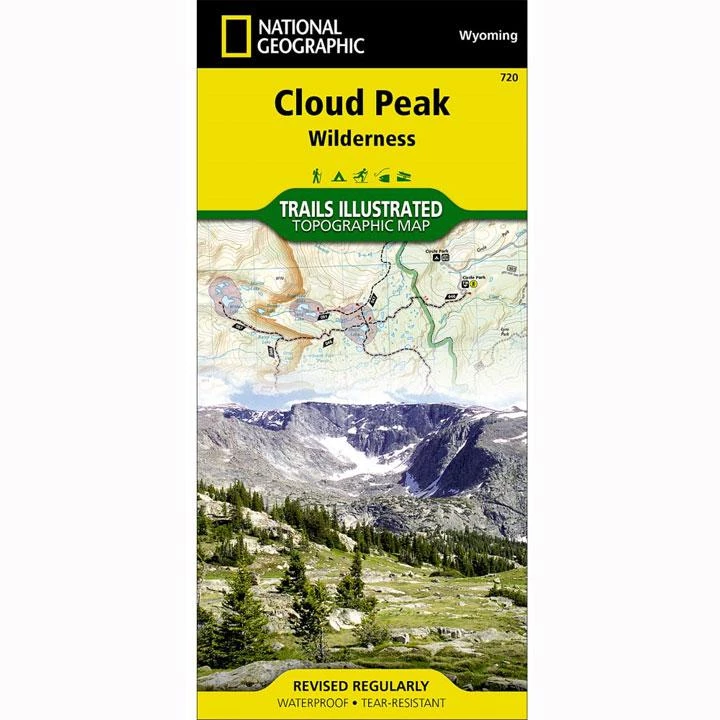 National Geographic 720 Cloud Peak Wilderness Map The 10 Essentials 1 National Geographic 720 Cloud Peak Wilderness Map The 10 Essentials