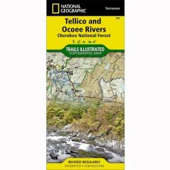 National Geographic 781 Tellico - Ocoee Rivers Map Tennessee