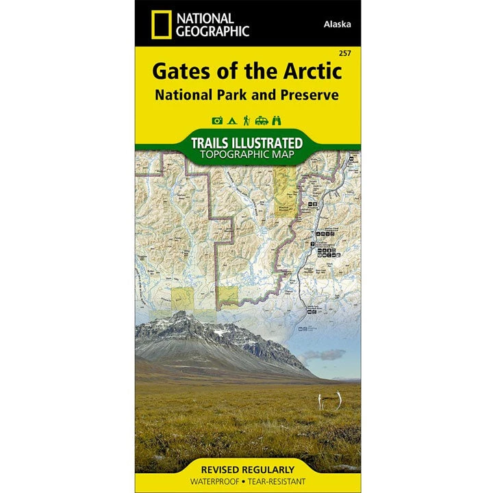National Geographic 257 Gates Of The Arctic National Park & Preserve Trail Map The 10 Essentials 1 National Geographic 257 Gates Of The Arctic National Park & Preserve Trail Map The 10 Essentials