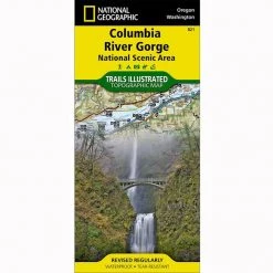 National Geographic 821 - Columbia River Gorge Trail Map Oregon Washington