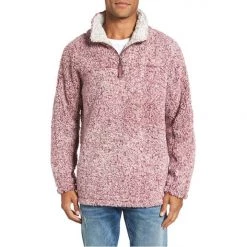True Grit Frosty Tipped 1/4 Zip Pullover Mens