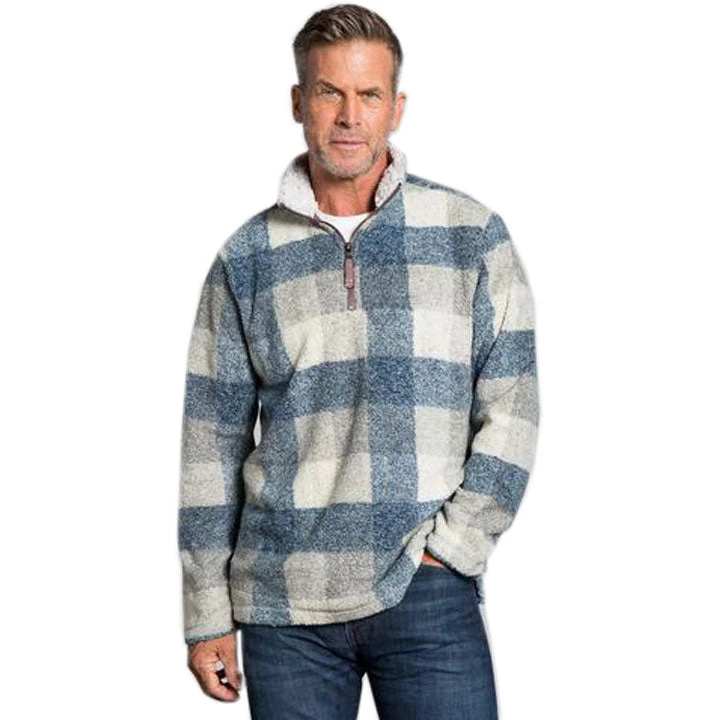 True Grit Melange Blanket 1/4 Zip Pullover 1 True Grit Melange Blanket 1/4 Zip Pullover