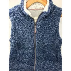 True Grit Dylan Shearling Tipped Pile Vest Womens