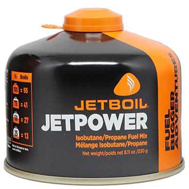 Jetboil Jetpower 230 Gram Fuel Canister 1 Jetboil Jetpower 230 Gram Fuel Canister