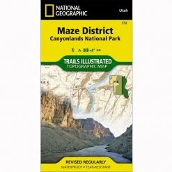 National Geographic 312 Canyonlands National Park - Maze District Utah The 10 Essentials