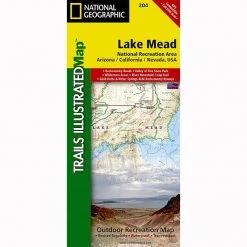 National Geographic 204 Lake Mead National Recreation Area Map Gear