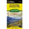 National Geographic 109 Breckenridge - Tennessee Pass Map Colorado Gear
