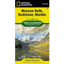 National Geographic Gear 128 Maroon Bells - Redstone Map