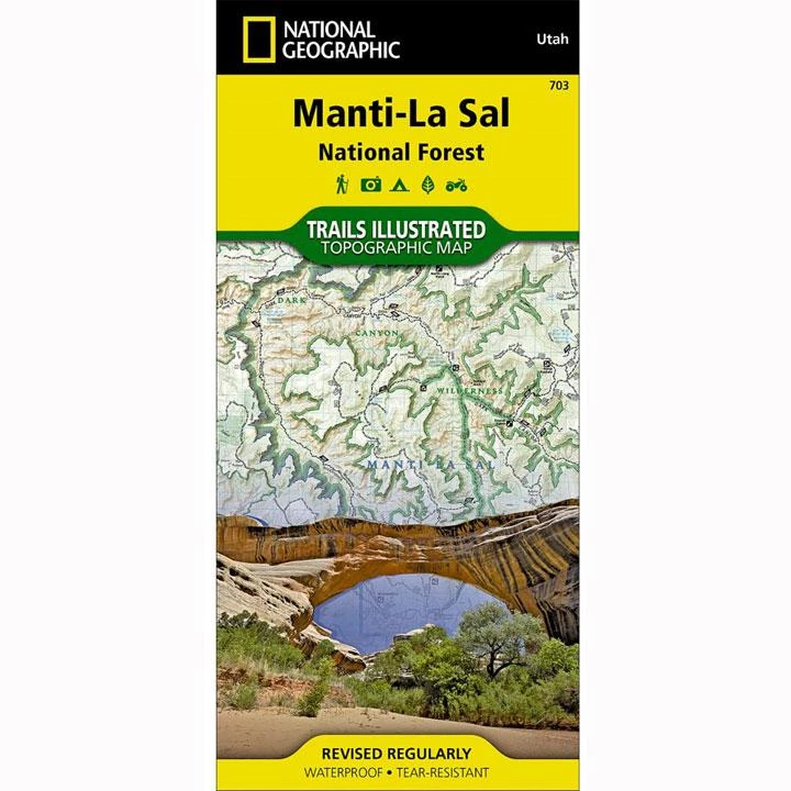 National Geographic 703 Manti La-Sal National Forest Map Utah 1 National Geographic 703 Manti La-Sal National Forest Map Utah