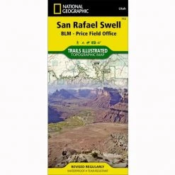 National Geographic 712 San Rafael Swell Map Utah