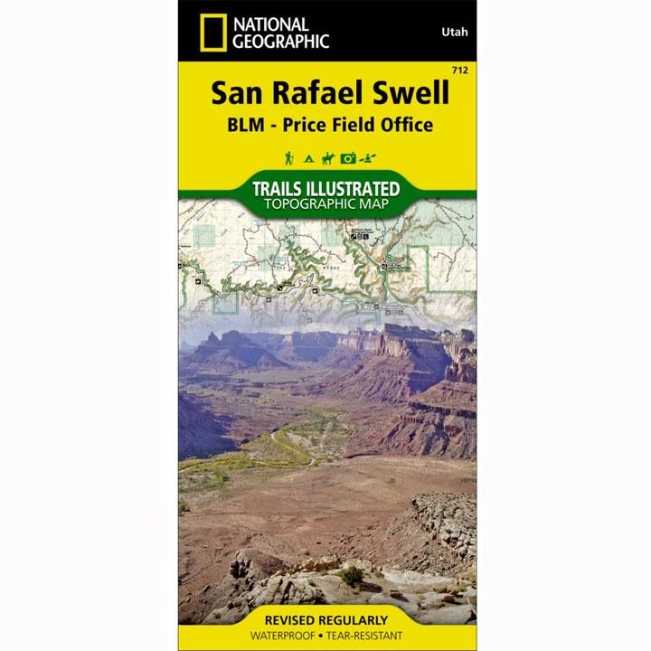 National Geographic 712 San Rafael Swell Map Utah 1 National Geographic 712 San Rafael Swell Map Utah