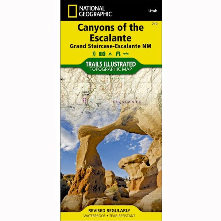 National Geographic The 10 Essentials 710 Escalante Canyons Map Utah 1 National Geographic The 10 Essentials 710 Escalante Canyons Map Utah