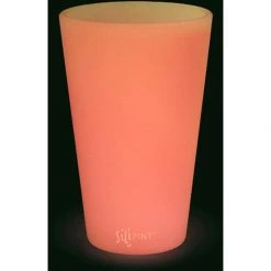 Cups, Bowls, And Plates SiliPint Glow-In-The-Dark 16 Ounce Pint Glass 6 Cups, Bowls, And Plates SiliPint Glow-In-The-Dark 16 Ounce Pint Glass