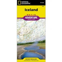 National Geographic Gear 3302 Iceland - Adventure Map