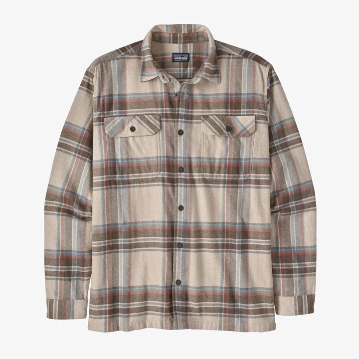 Patagonia Long-Sleeved Organic Cotton Midweight Fjord Flannel Shirt Mens Patagonia Long-Sleeved Organic Cotton Midweight Fjord Flannel Shirt Mens