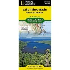 National Geographic 803 Lake Tahoe Basin Topographic Map-California/Nevada