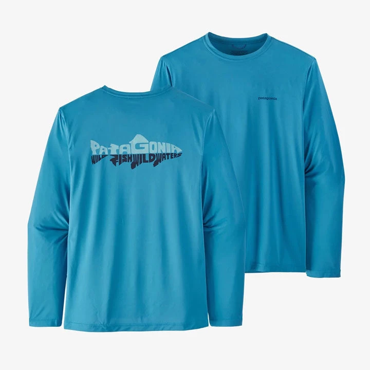 Patagonia Long-Sleeved Capilene Cool Daily Fish Graphic Shirt Mens 1 Patagonia Long-Sleeved Capilene Cool Daily Fish Graphic Shirt Mens