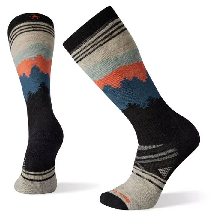 Smartwool Ski Full Cushion Alpenglow Pattern Socks 1 Smartwool Ski Full Cushion Alpenglow Pattern Socks