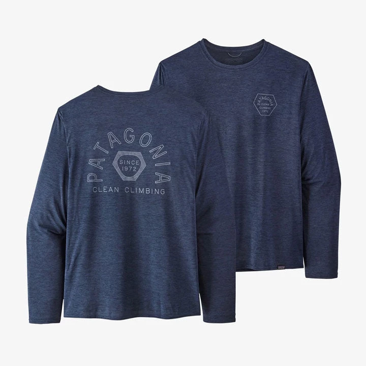 Patagonia Long-Sleeved Capilene Cool Daily Graphic Shirt Mens 3 Patagonia Long-Sleeved Capilene Cool Daily Graphic Shirt Mens