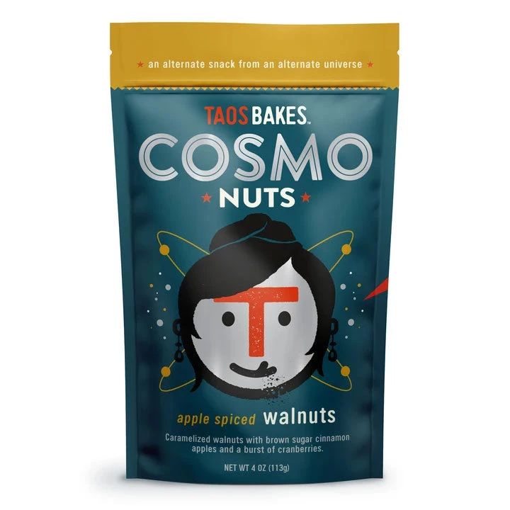 Taos Bakes CosmoNutes Apple Spiced Walnuts 1 Taos Bakes CosmoNutes Apple Spiced Walnuts