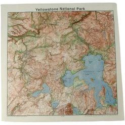 Mens The Printed Image National Park Topo Bandana