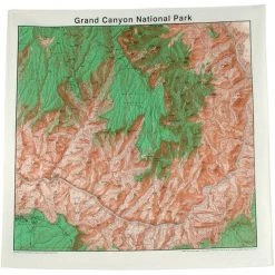 Mens The Printed Image National Park Topo Bandana