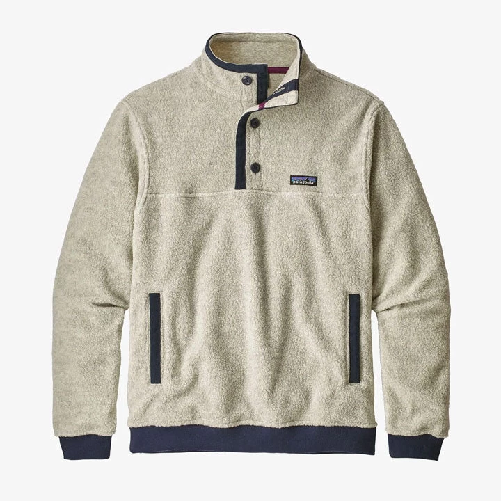 Patagonia Shearling Fleece Button Pullover Mens 2 Patagonia Shearling Fleece Button Pullover Mens