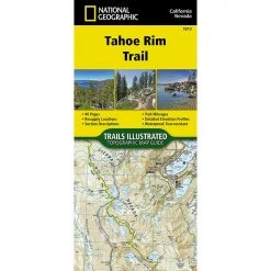 National Geographic 1013 Tahoe Rim Trail Map Gear