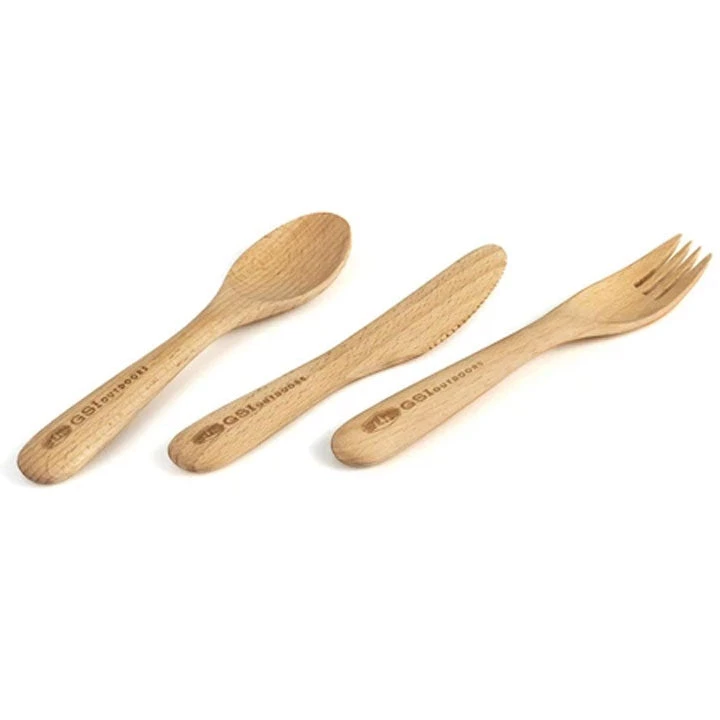 GSI Outdoors GSI Rakau 3 Piece Cutlery Set 1 GSI Outdoors GSI Rakau 3 Piece Cutlery Set