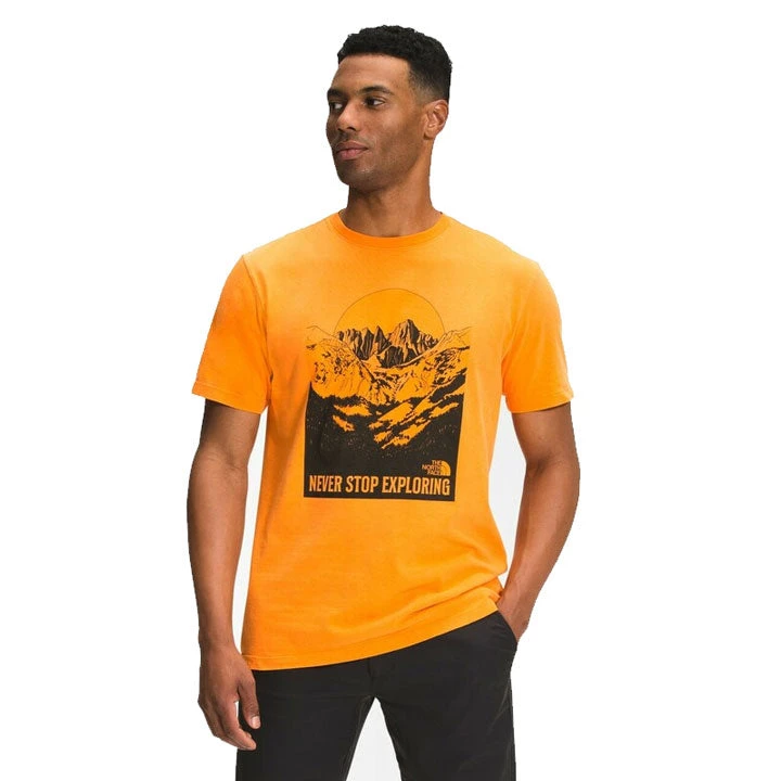 The North Face Short Sleeve Natural Wonders Tee Mens 2 The North Face Short Sleeve Natural Wonders Tee Mens